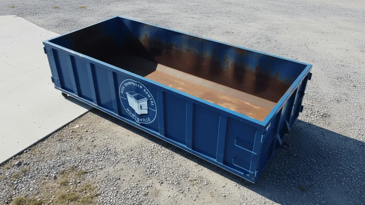 What Can and Can't Go in a Dumpster in Alabama What Can and Can't Go in a Dumpster in Alabama